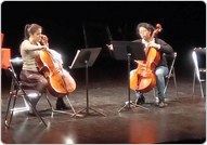 Le 2 fvrier dernier, beau programme vari et particulirement apprci du public d'un concert de Musique d'Ensemble au Moustier