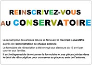 Rinscriptions 2016/2017