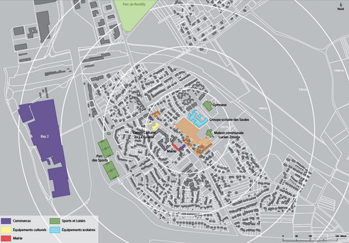 Equipements et services de proximité (cliquez sur l'image pour l'agrandir)