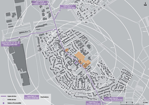 Proximité et diversité des transports en commun (cliquez sur l'image pour l'agrandir)