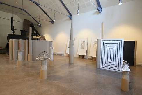 Pierre Pitrou, Vue de l'exposition, 2008, (c) Yann Piriou