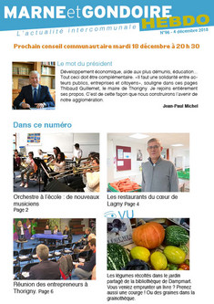N°96 - orchestres à l'école, Restos du Cœur