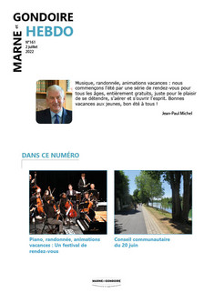 Conseil du 20 juin; rando, pêche