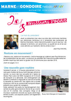N°72 - Vœux 2018