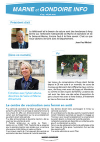 N°145 - Tourisme : Seine et Marne attractivité