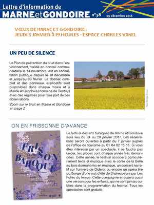 N°38 : Plan de prévention du bruit