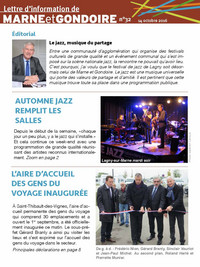 N°32 - Automne jazz, inauguration aire d'accueil gens du voyage