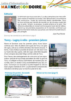 N°22 - Retours sur le séminaire des élus, Printemps de paroles et les crues liées aux intempéries