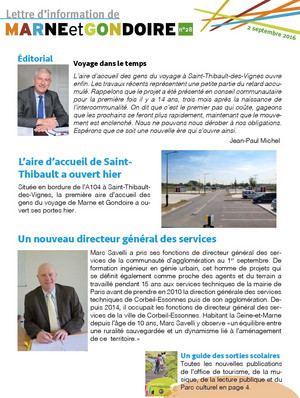 N°28 - L'aire d'accueil des gens du voyage - Publications de la rentrée