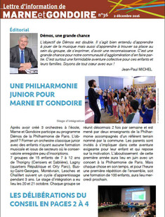N°36 - Démos, conseil communautaire du 28 novembre
