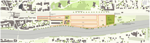 Le projet vise à construire des logements (accession libre et locatif social) ainsi que quelques commerces et services, en conformité avec les objectifs du Projet d'Aménagement et de Développement Durable (PADD). La densification du secteur stratégique du pôle gare permettra le développement d'une nouvelle offre de logements accessibles à tous, conformément au PLU. L'occupation des sols sera comparable à celle autorisée dans le secteur Uo (zone urbaine centrale).