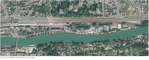Un site d'environ 44 000 m2 qui bénéficie d'une situation privilégiée
