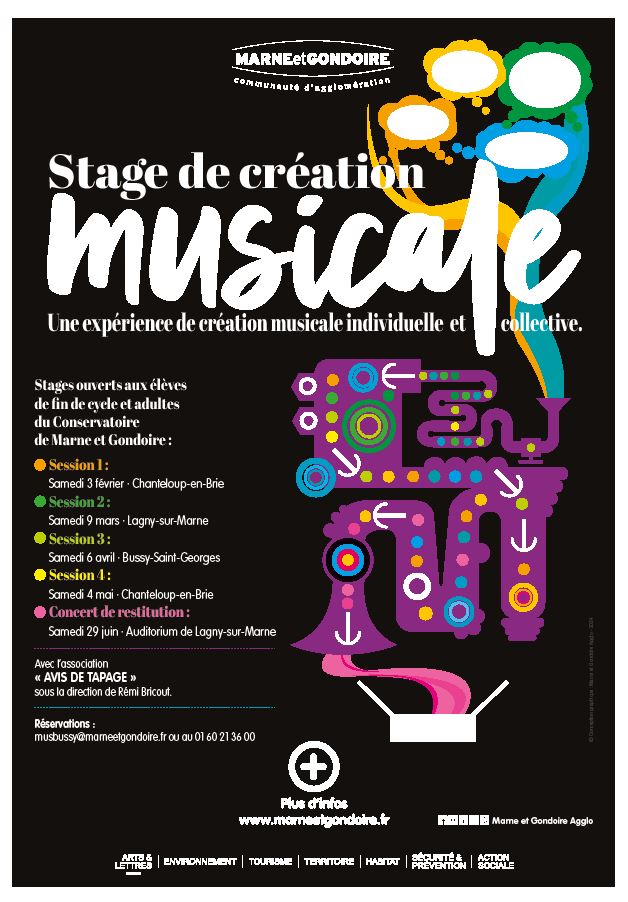 Stage de création musicale